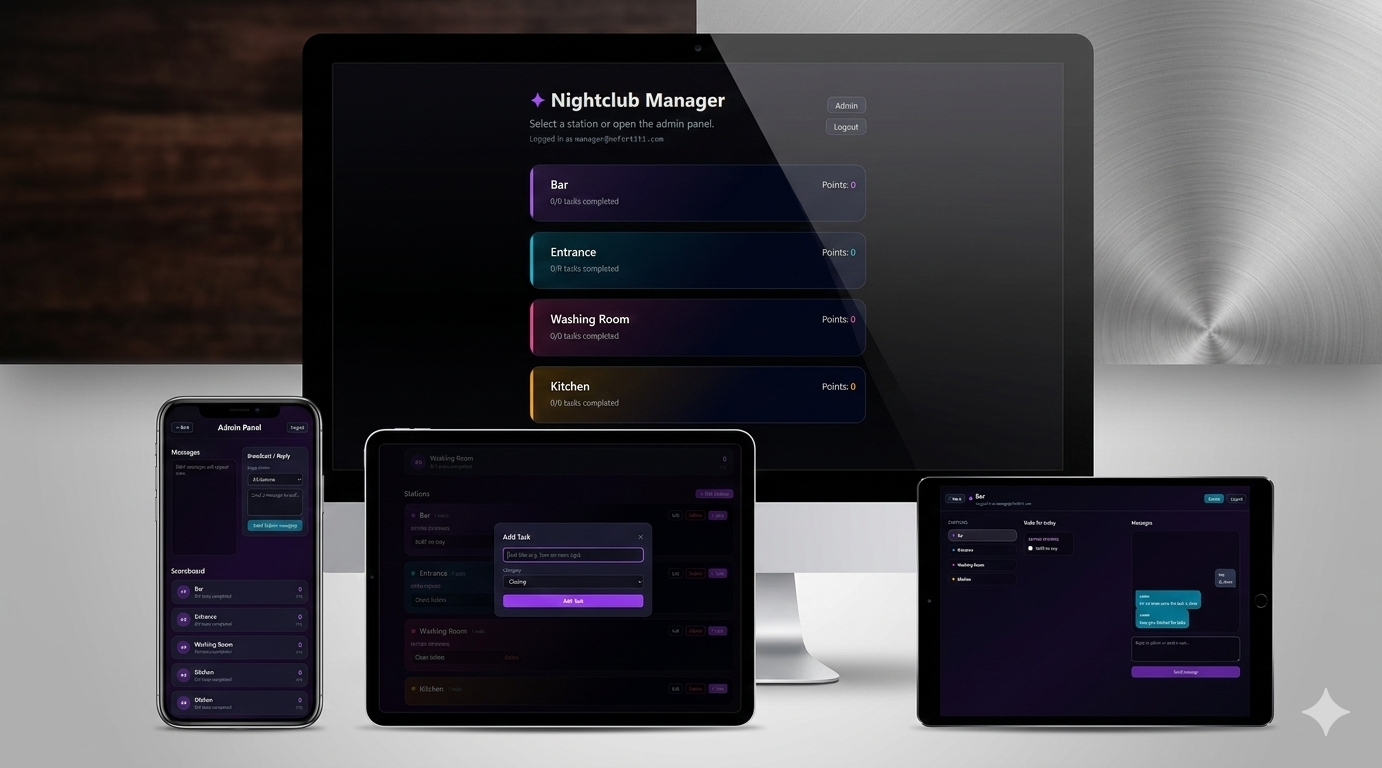 Nightclub Task Manager
